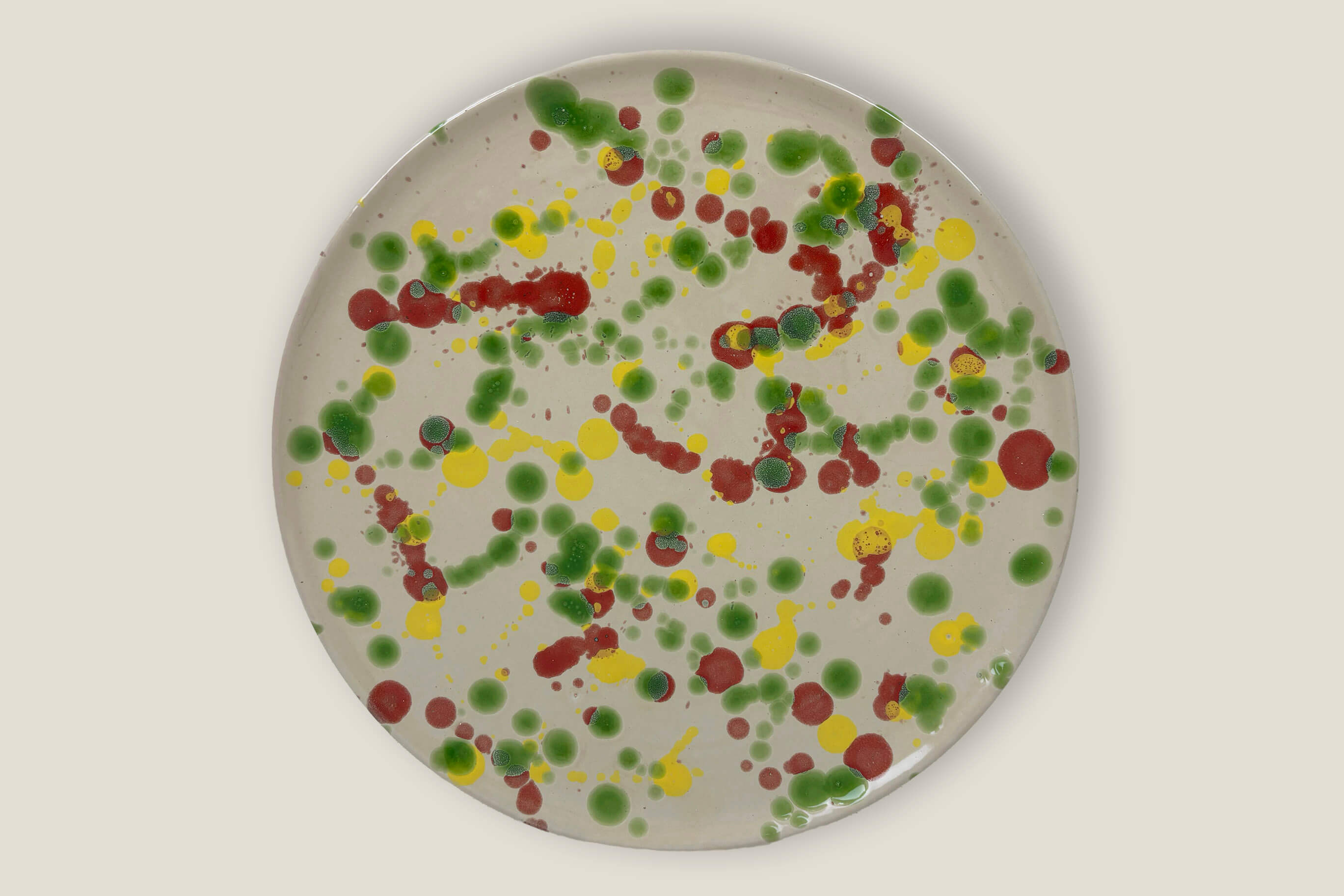 Rosamia - Arts de la table Vaisselle  : Grande assiette plate Allegria
